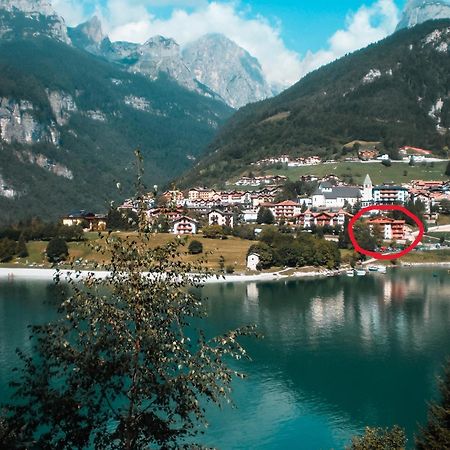 Attico Con Vista Sul Lago E Montagne A Molveno Dış mekan fotoğraf