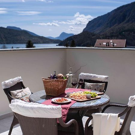 Attico Con Vista Sul Lago E Montagne A Molveno Dış mekan fotoğraf